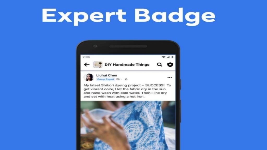 Facebook Group Expert Badge