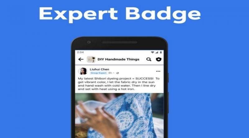 Facebook Group Expert Badge