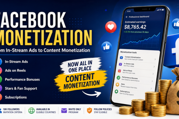 Facebook Content Monetization