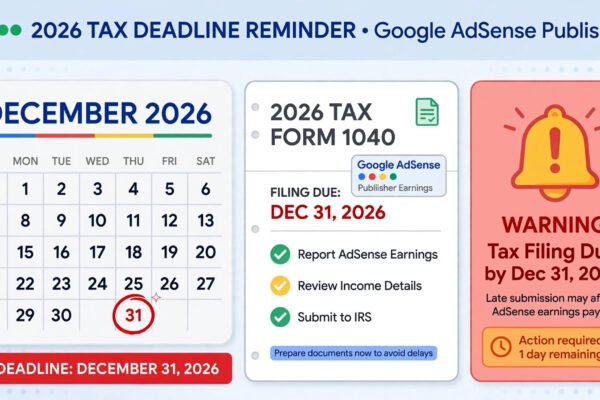 adsense tax info expires december 31 2026
