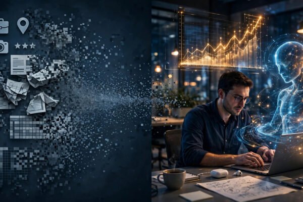 AI impact on freelance work in 2026, with earnings shifting toward AI-assisted freelancers