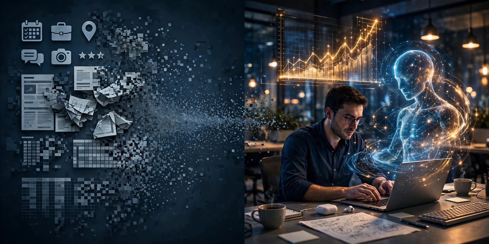 AI impact on freelance work in 2026, with earnings shifting toward AI-assisted freelancers