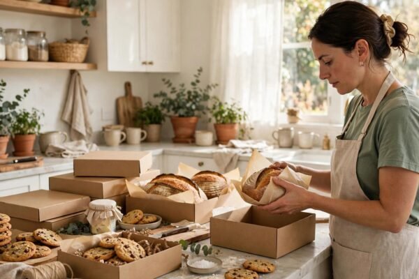 Cottage food laws by state 2026 home baker packaging cookies and bread