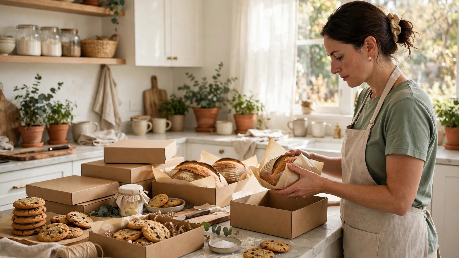 Cottage food laws by state 2026 home baker packaging cookies and bread