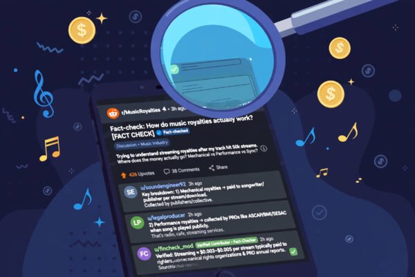 Fact-checking a Reddit thread about DistroKid YouTube royalties