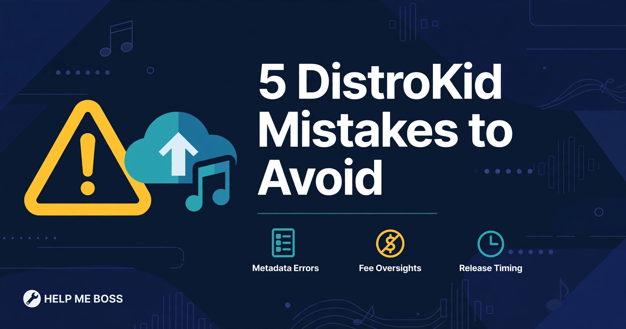 5 DistroKid Upload Mistakes Beginners Make (2026)