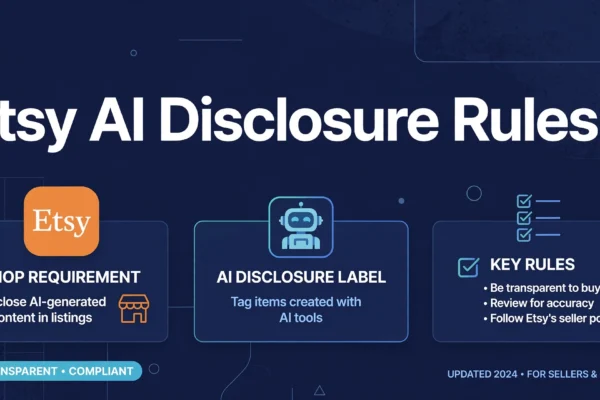 Etsy's AI Disclosure Rules for Sellers (2026 Guide)
