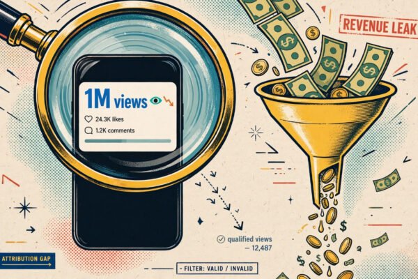 Facebook qualified views vs views: why viral videos pay so little under Meta's 2026 payout math