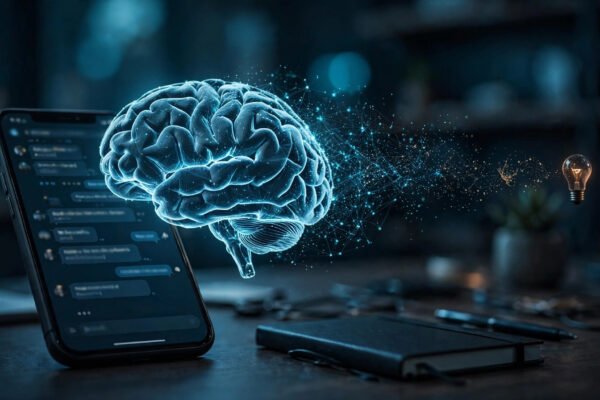 Free Gemini downgraded to Flash-Lite October 2026: smartphone with dimmed chatbot