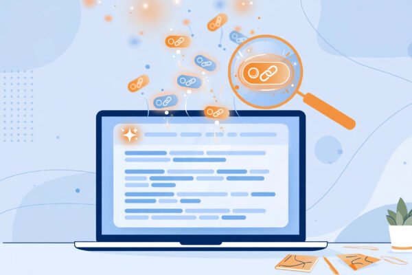 Google AI search answer with source links highlighted for citation