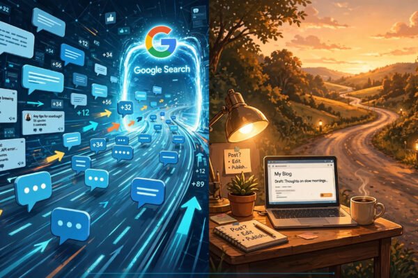 Google UGC Fresh Data Program fast lane: forum posts entering Google Search