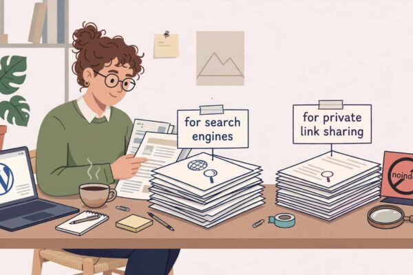 Google says noindex link-shared pages by default in 2026