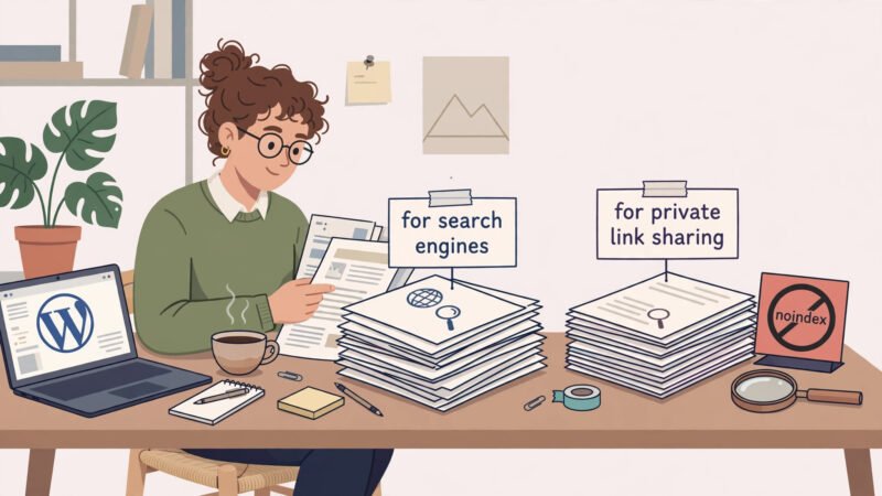 Google: Noindex Link-Shared Pages by Default in 2026