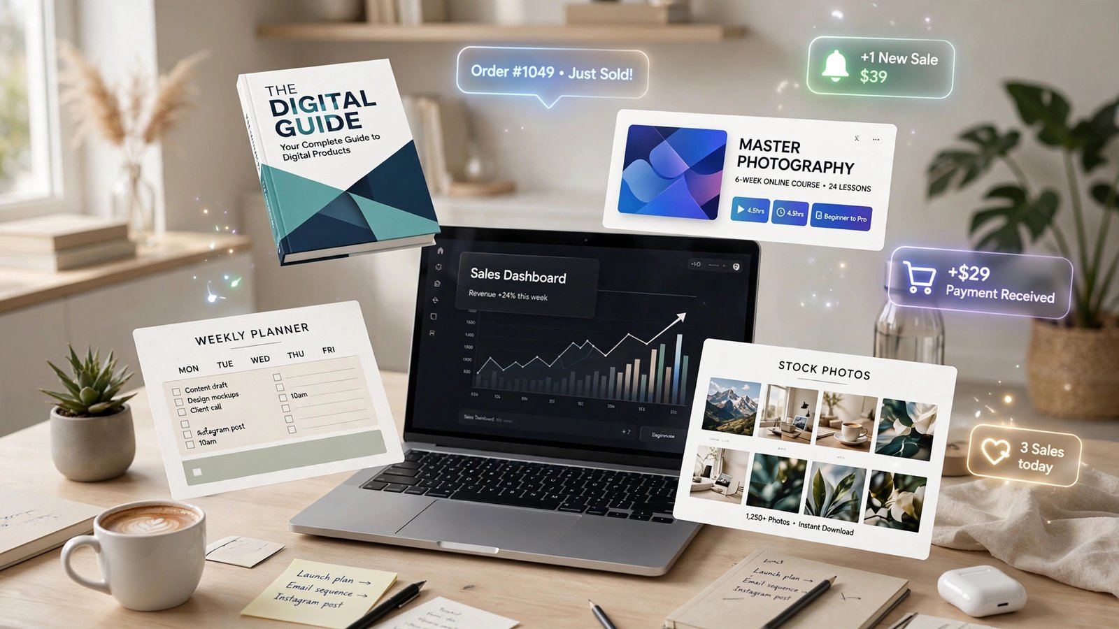 passive income with digital products - featured image for How to Build Passive Income With Digital Products (2026)