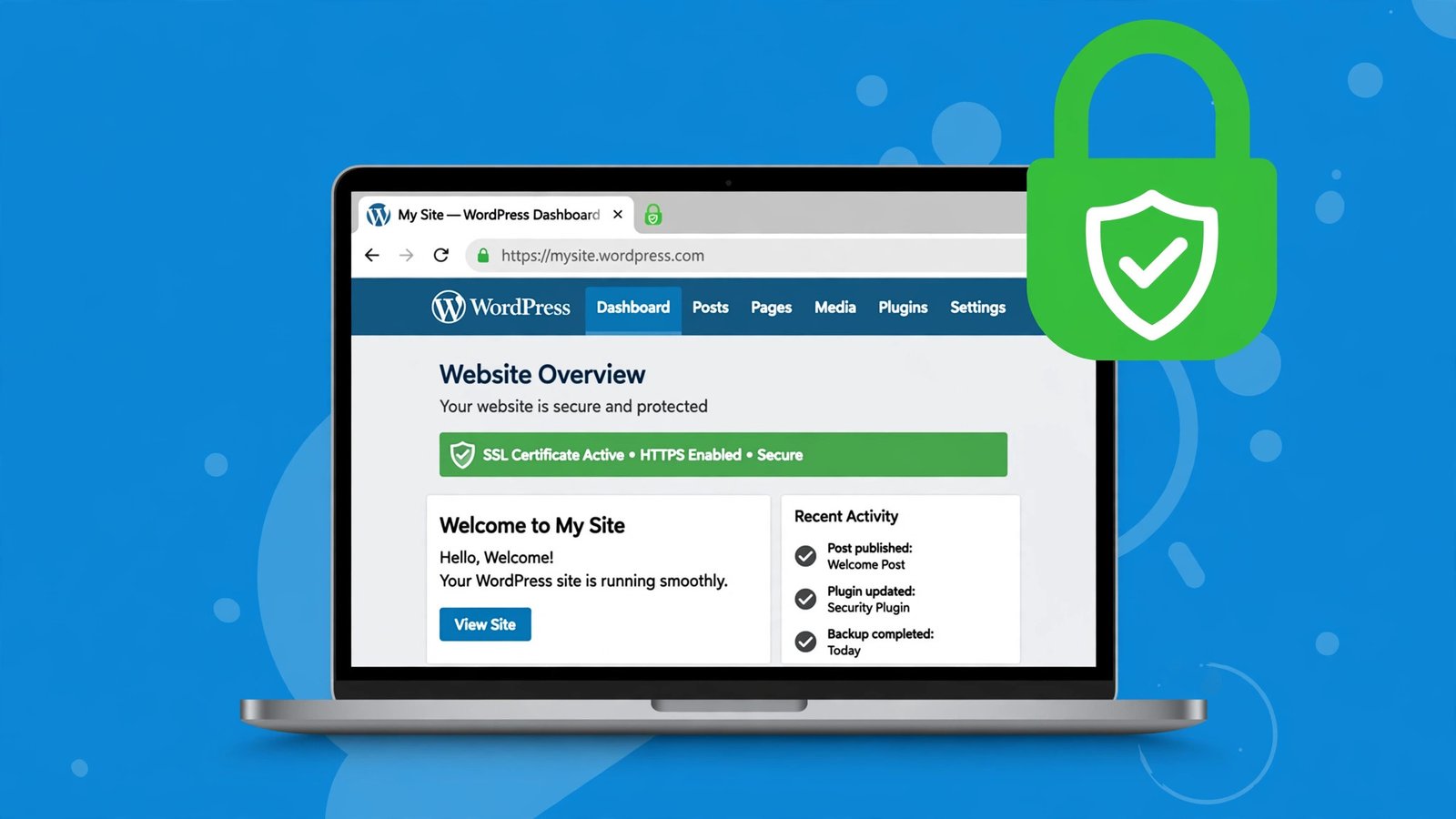 How to install a free SSL certificate on WordPress with Let's Encrypt