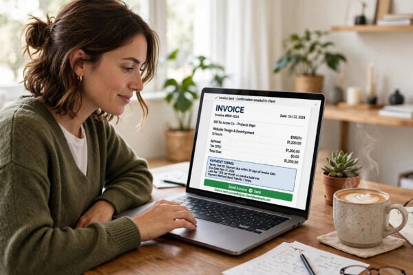 How to invoice clients as a freelancer - templates, terms and getting paid faster