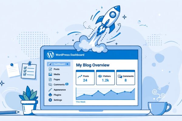 How to start a WordPress blog step by step in 2026
