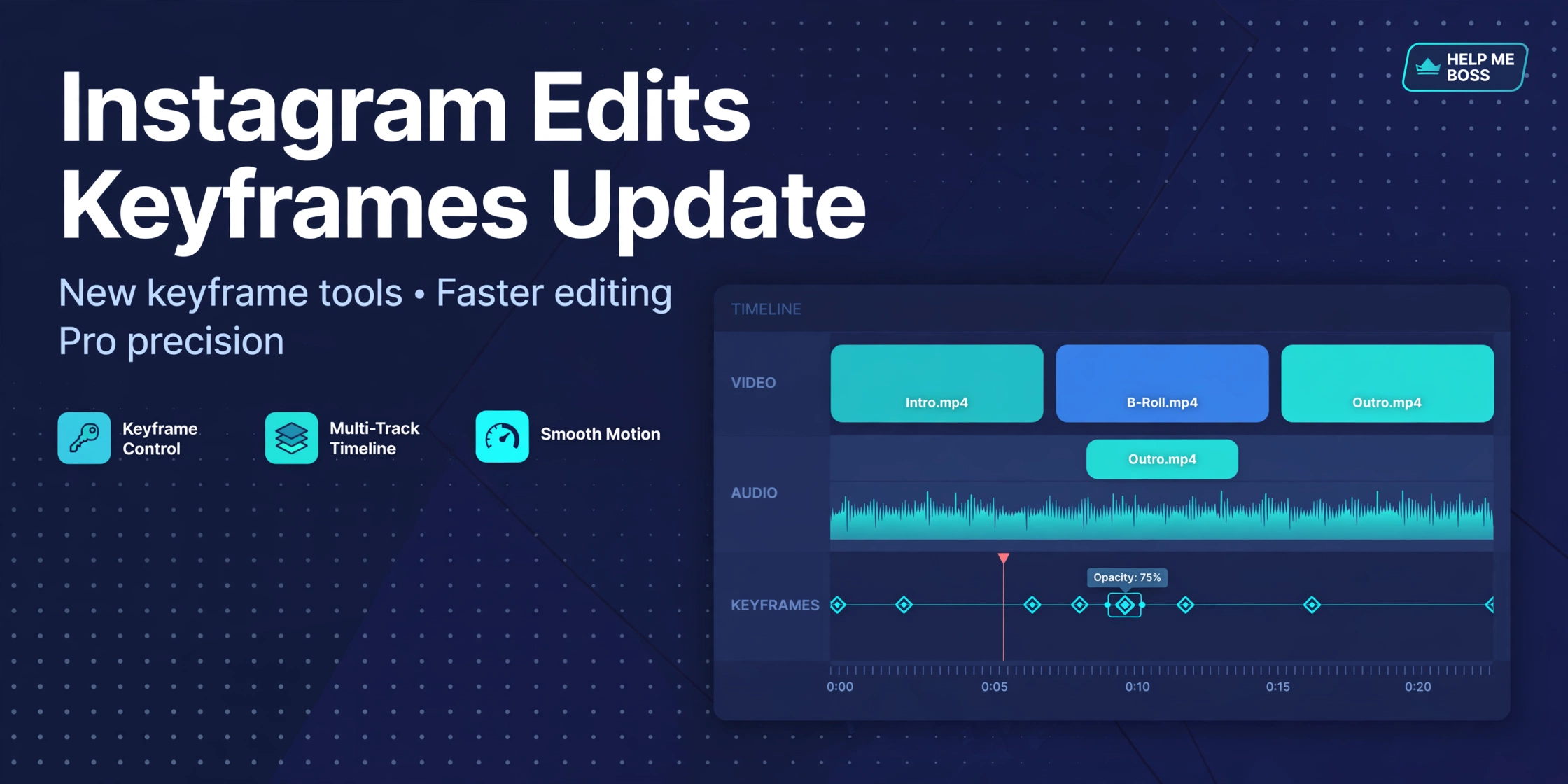 Instagram Edits Adds Keyframes and Longer Audio Tracks