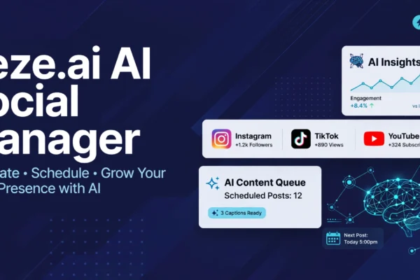 Keze.ai: AI Social Media Manager Launches (2026)