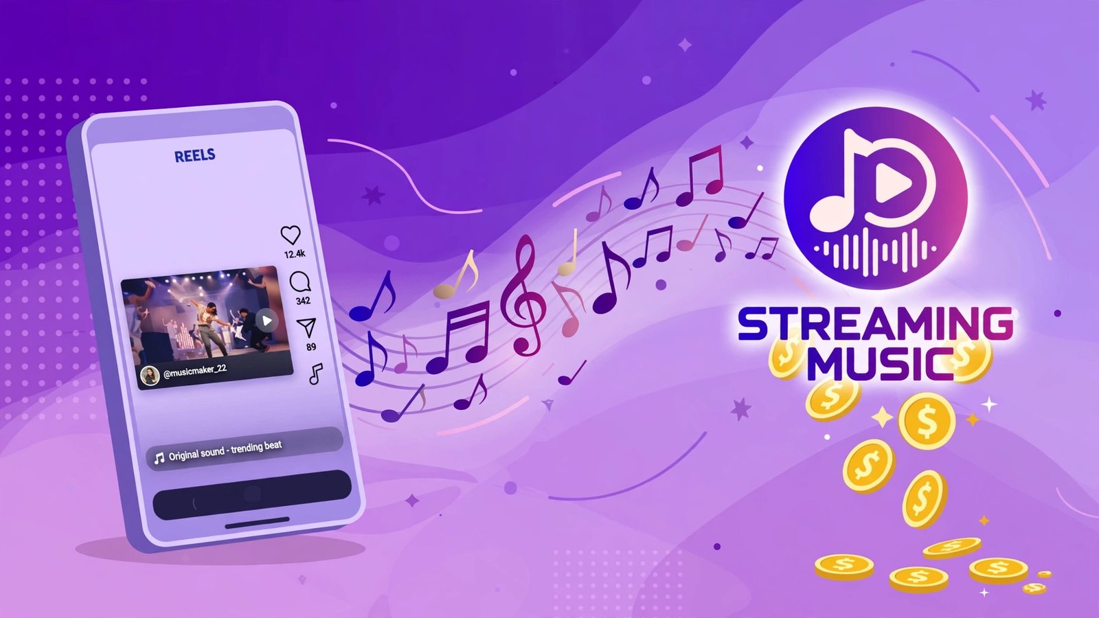 How to make money with AI music using Suno and DistroKid in your own social media reels