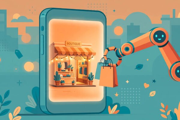Small business seller preparing products for Meta Muse agentic AI shopping