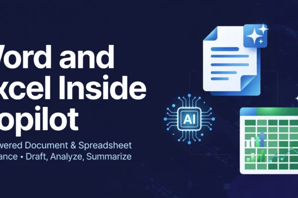 Microsoft Puts Word and Excel Inside Copilot (2026)