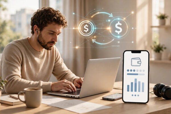 OnePay USDC deposits to checking for freelancers cash-out guide