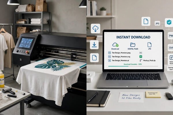 print on demand vs digital downloads - featured image for Print on Demand vs Digital Downloads: Which Is Better?