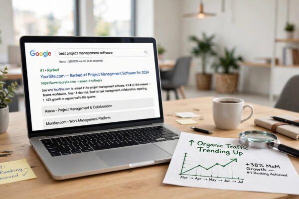 seo for beginners - featured image for SEO for Beginners: The 2026 Starter Guide That Ranks