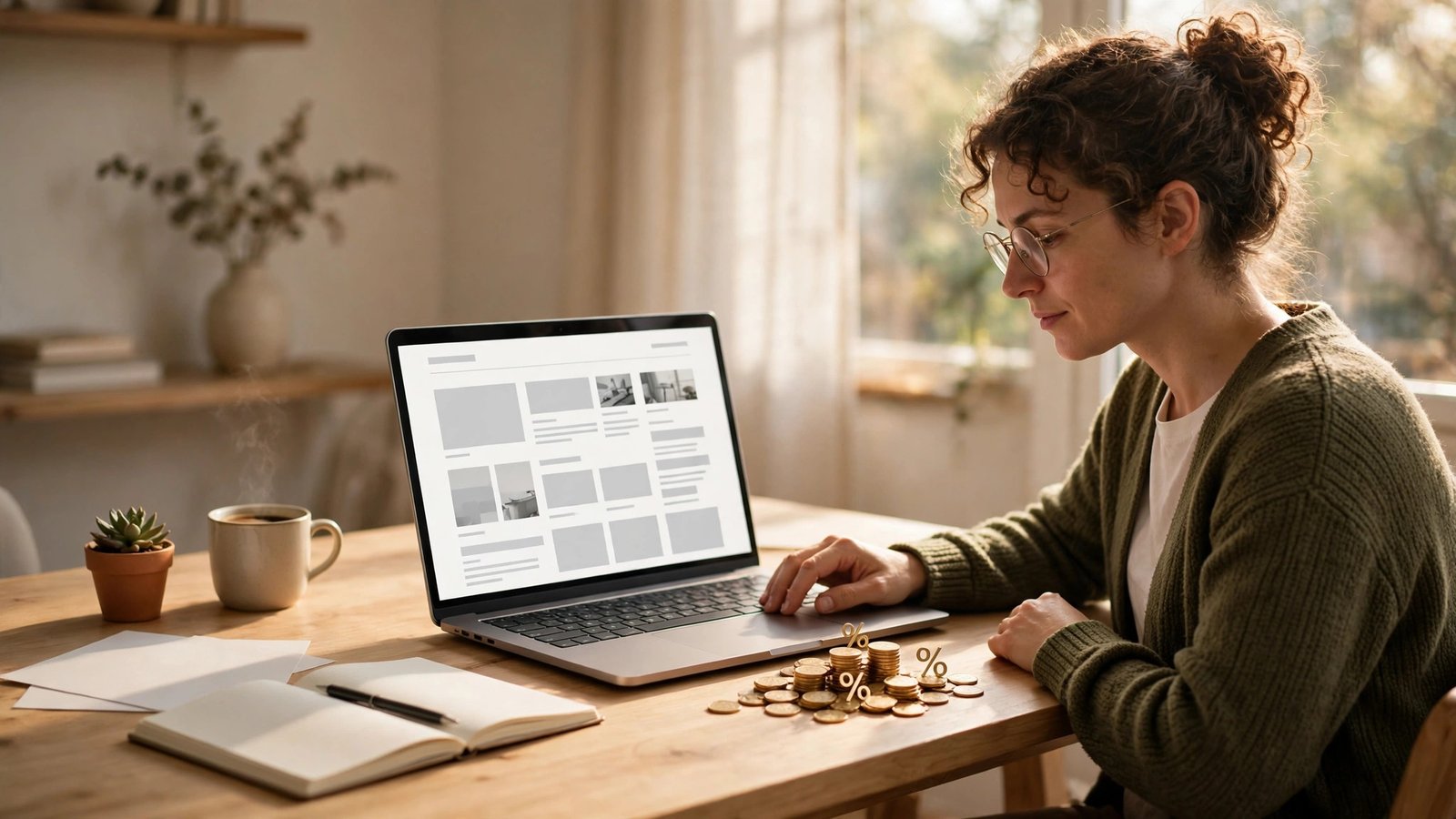 Writer checking Substack fees 2026 and Stripe billing on a laptop