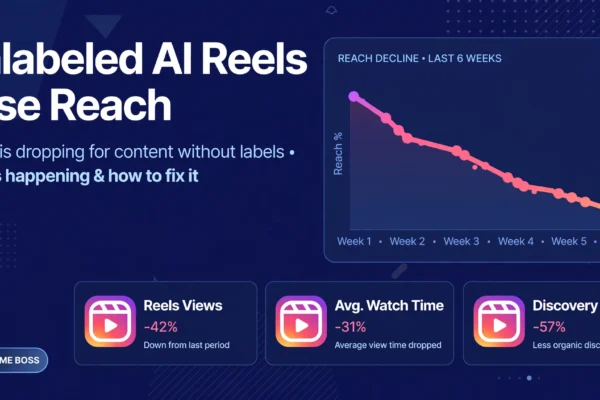 Why Unlabeled AI Reels Lose Reach on Instagram (2026)