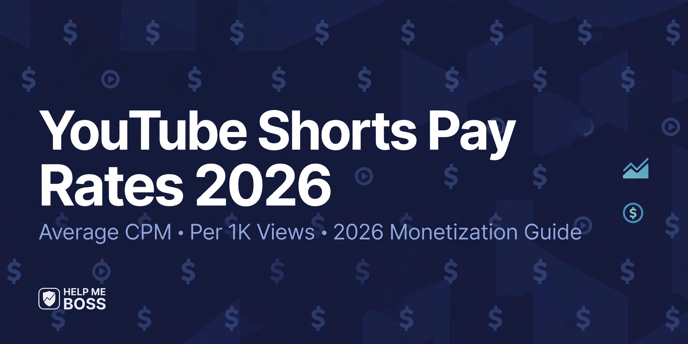 YouTube Shorts Pay Rates 2026: Real Earnings Per 1,000 Views