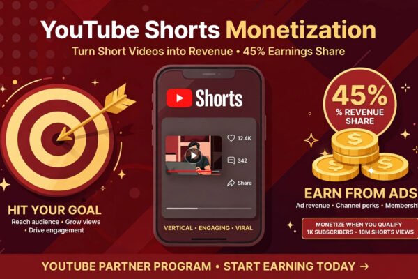 youtube targeted shorts ads 45 percent 2027
